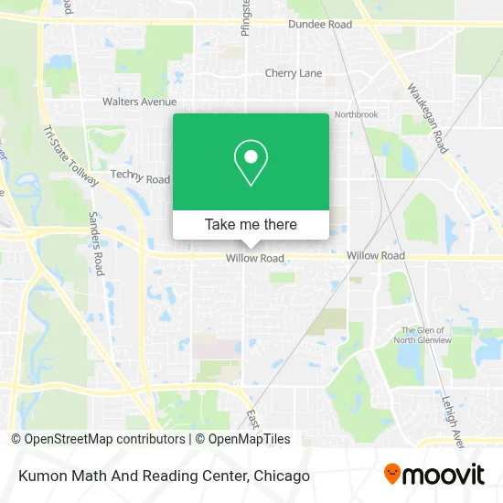 Kumon Math And Reading Center map
