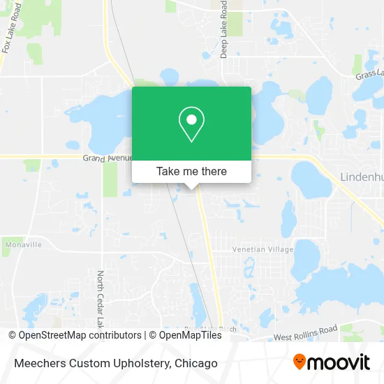 Meechers Custom Upholstery map