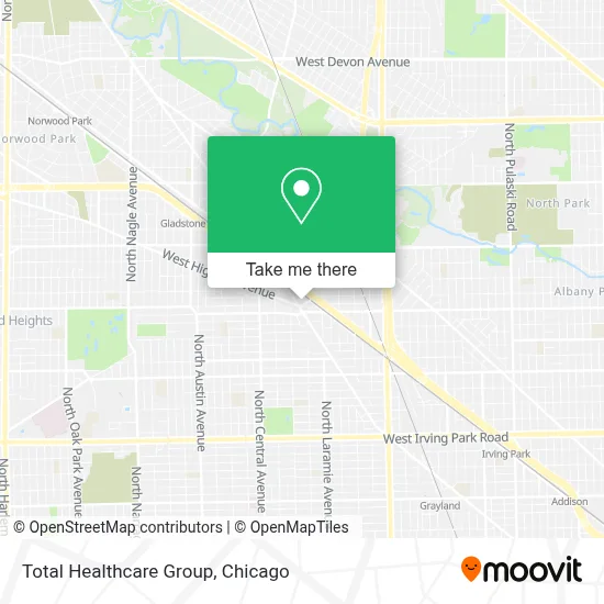 Total Healthcare Group map