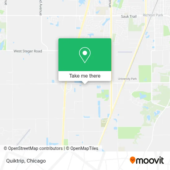 Quiktrip map