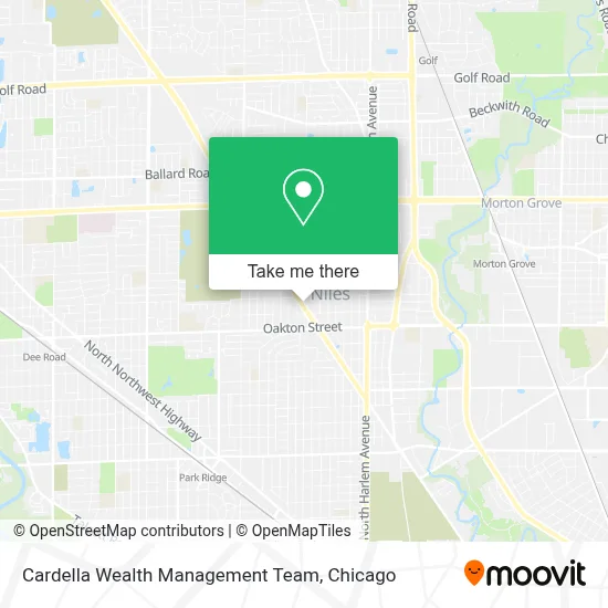 Cardella Wealth Management Team map
