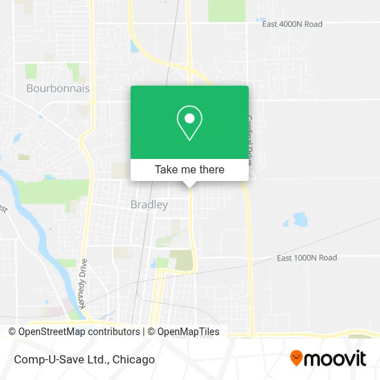 Comp-U-Save Ltd. map