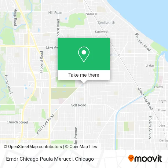 Emdr Chicago Paula Merucci map