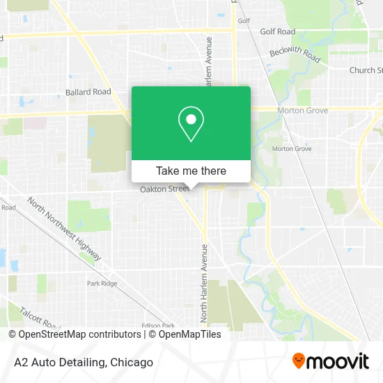 A2 Auto Detailing map