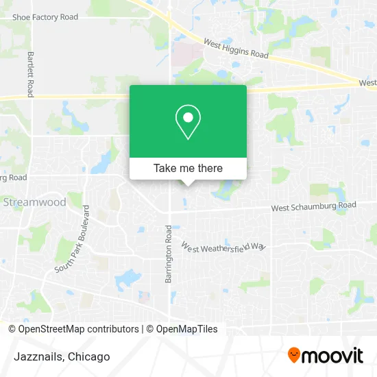 Jazznails map