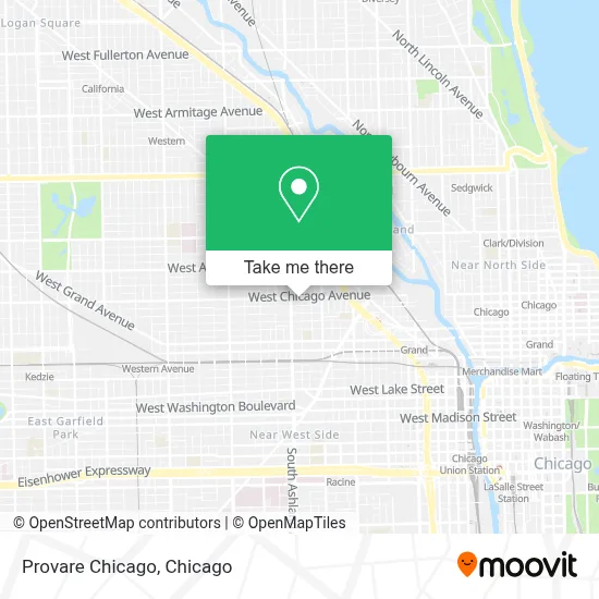 Provare Chicago map