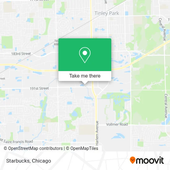 Starbucks map