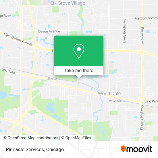 Pinnacle Services map