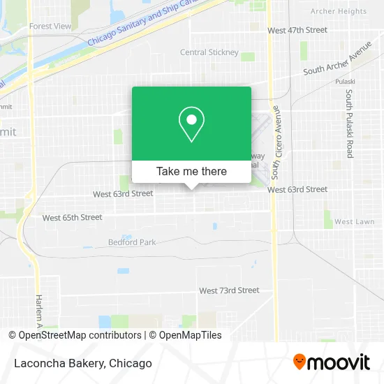 Laconcha Bakery map