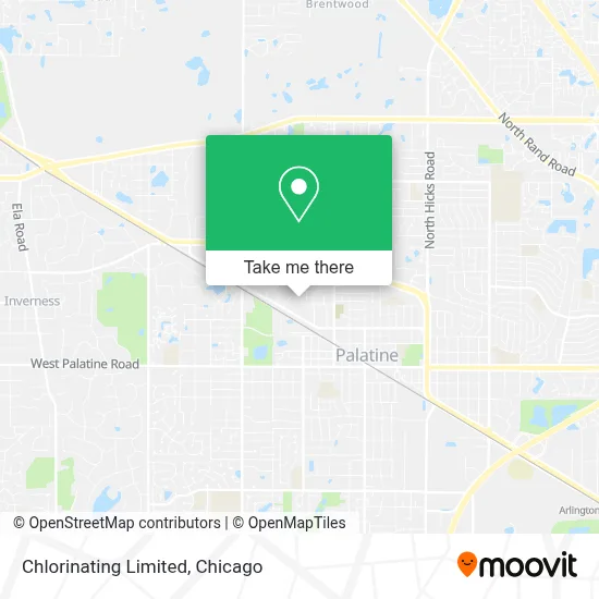 Chlorinating Limited map