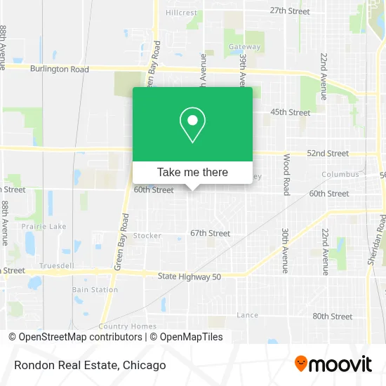 Rondon Real Estate map