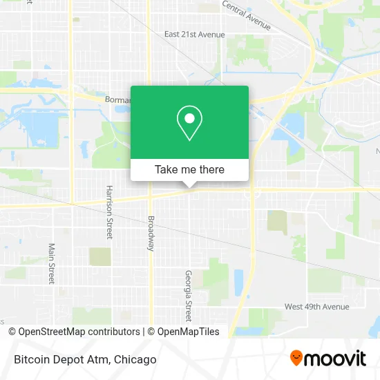 Bitcoin Depot Atm map
