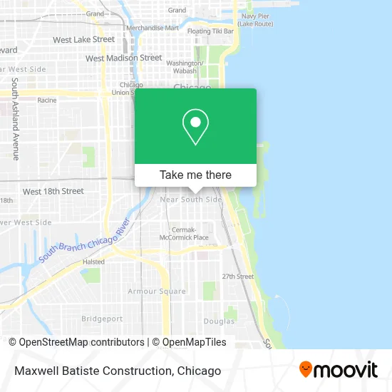 Maxwell Batiste Construction map