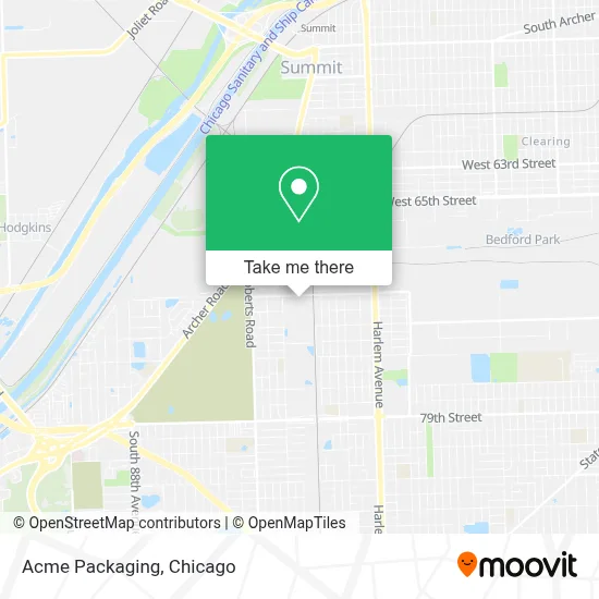 Acme Packaging map