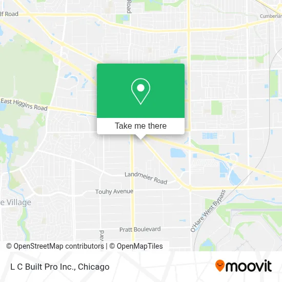 L C Built Pro Inc. map