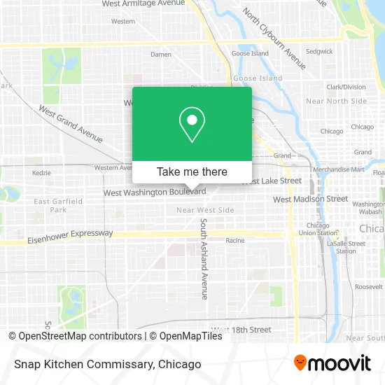 Snap Kitchen Commissary map