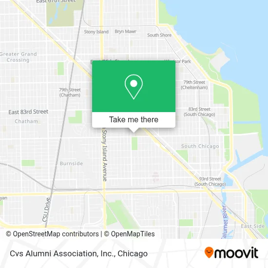 Cvs Alumni Association, Inc. map