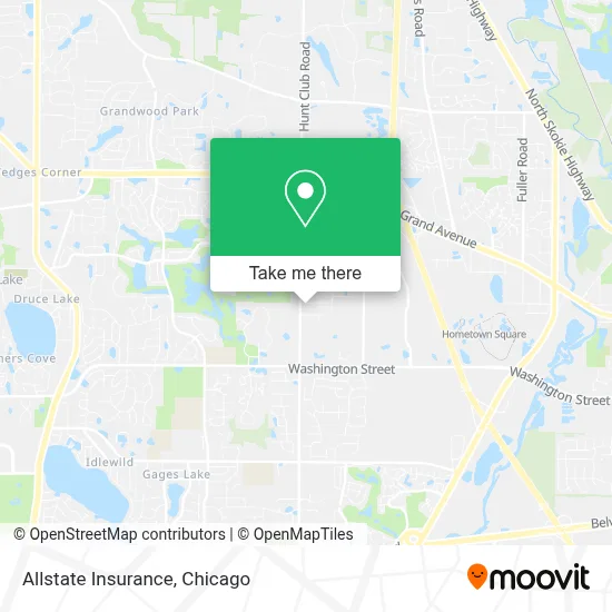 Allstate Insurance map