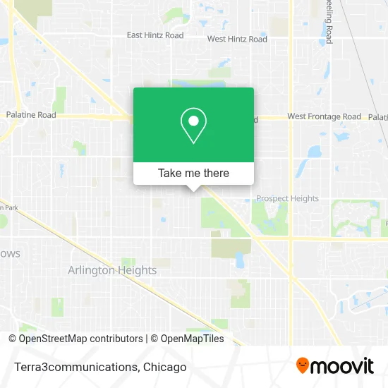 Terra3communications map
