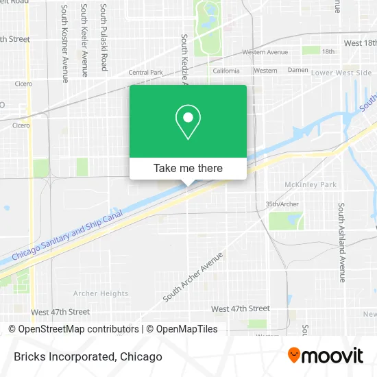 Bricks Incorporated map