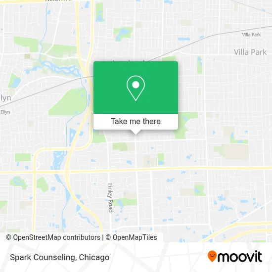 Spark Counseling map