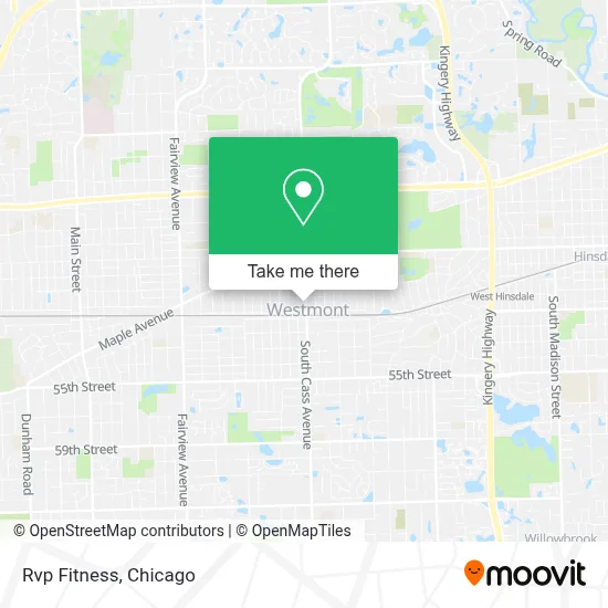 Rvp Fitness map