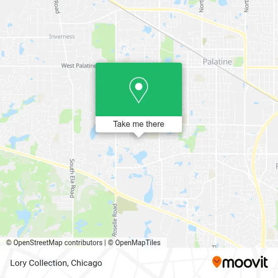 Lory Collection map