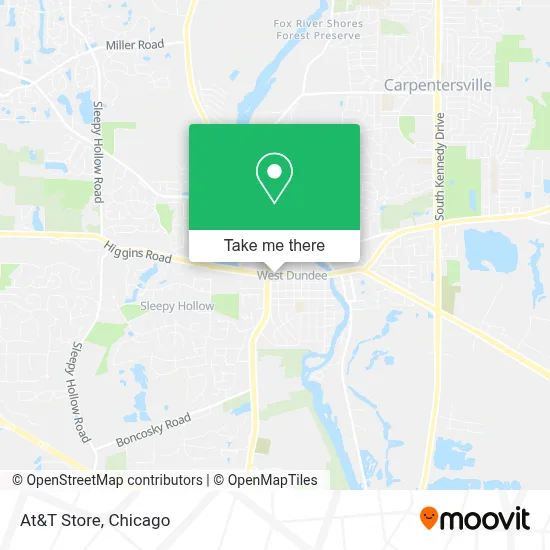 At&T Store map