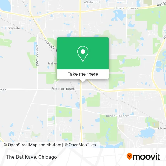 The Bat Kave map