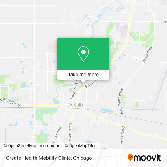 Create Health Mobility Clinic map