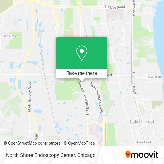 North Shore Endoscopy Center map