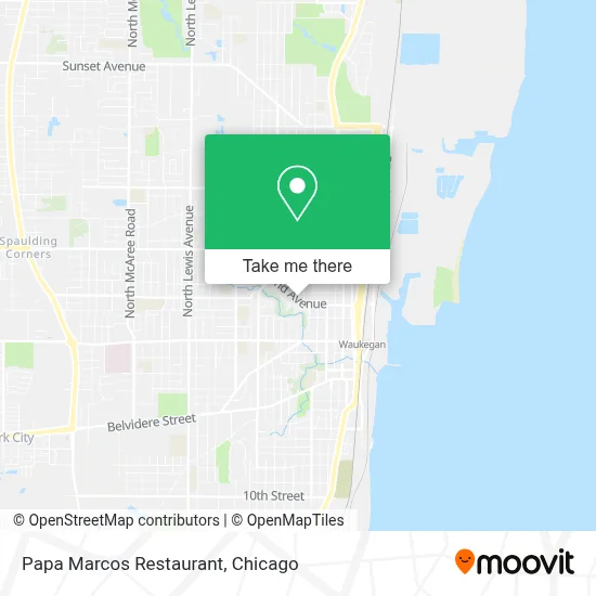 Papa Marcos Restaurant map