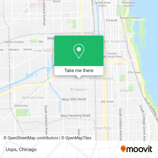 Usps map