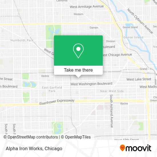 Alpha Iron Works map