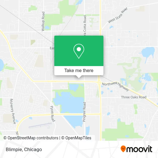 Blimpie map