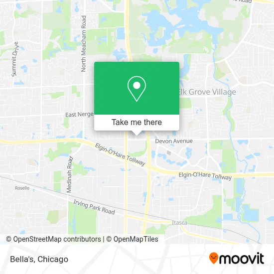 Bella's map