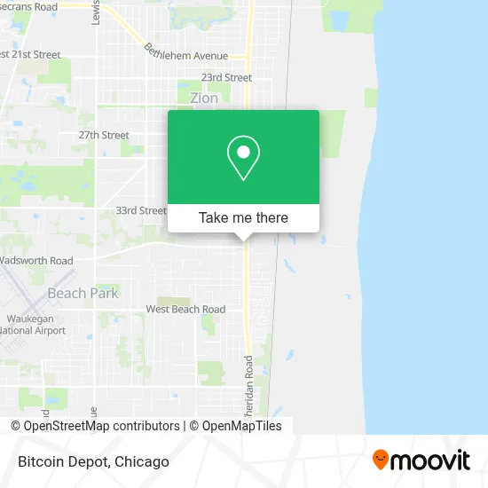 Bitcoin Depot map