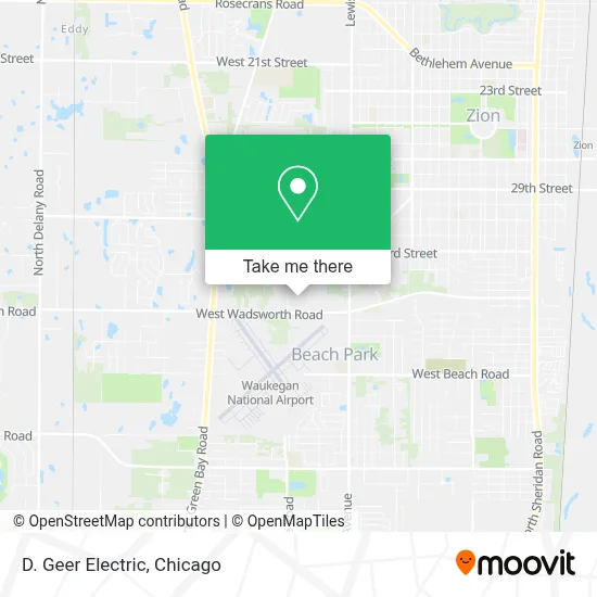D. Geer Electric map
