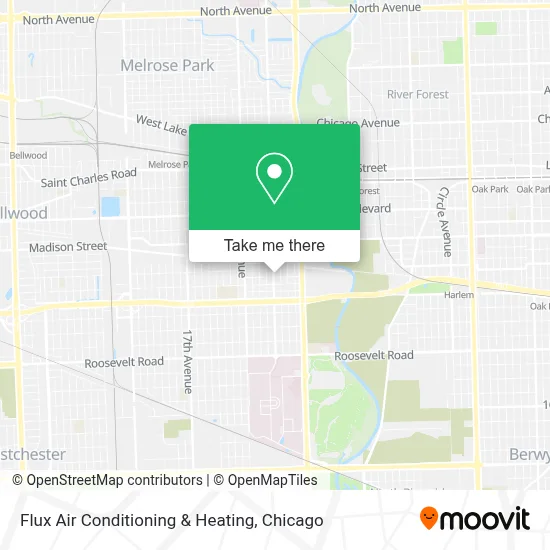 Flux Air Conditioning & Heating map
