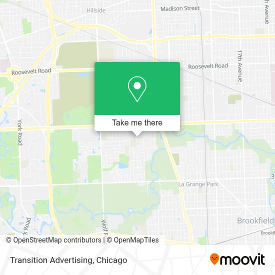 Transition Advertising map
