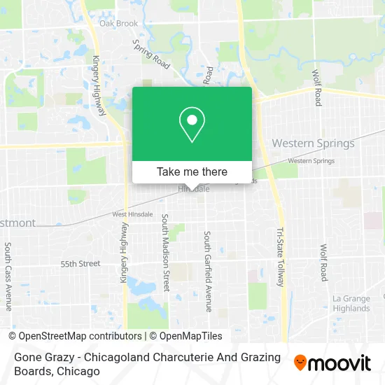 Gone Grazy - Chicagoland Charcuterie And Grazing Boards map