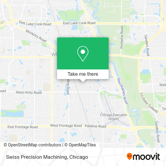 Swiss Precision Machining map