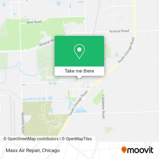 Maxx Air Repair map