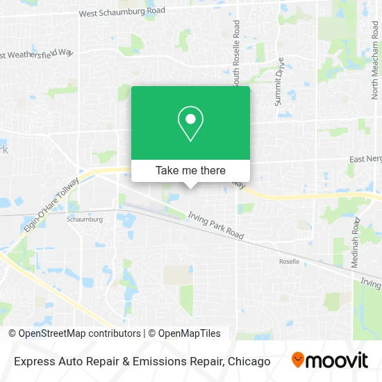 Express Auto Repair & Emissions Repair map