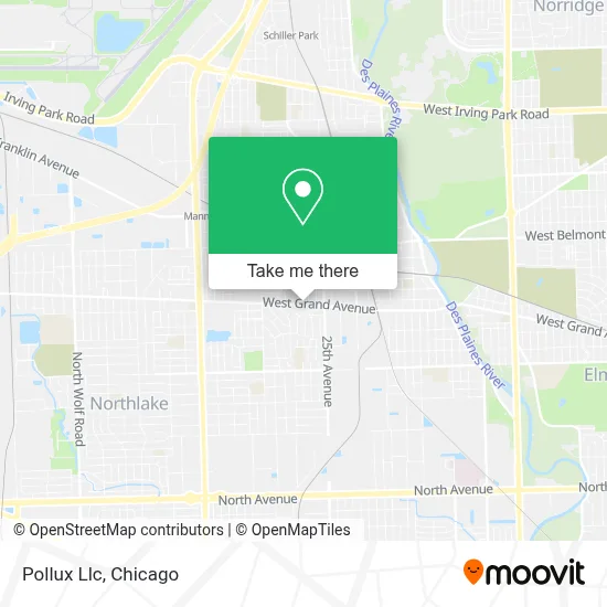 Pollux Llc map