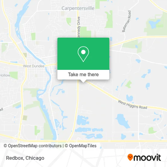 Redbox map