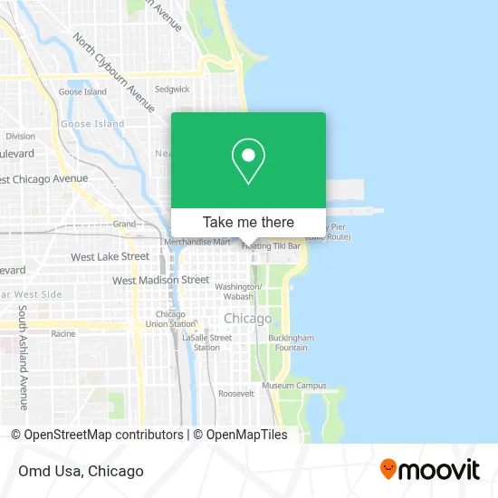 Omd Usa map