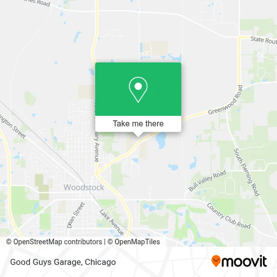 Good Guys Garage map