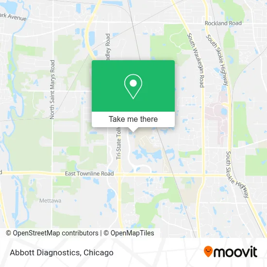 Abbott Diagnostics map