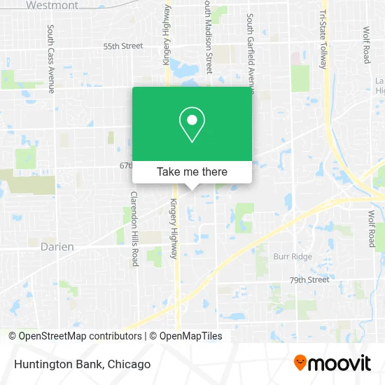 Huntington Bank map